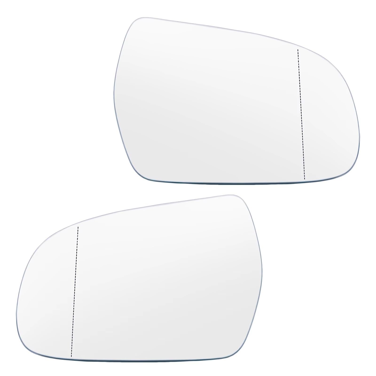 Flügelspiegelglas Kompatibel Mit A3 S3 2010–2013 Für A4 B8 8K A5 S5 2011–2016 Für S4 B8 8K 2009–2016 Seitenspiegelglas Außenspiegel Für Aufkleben Auf Die Rückansicht Keine Basis(Left and right) von PQAWSFR