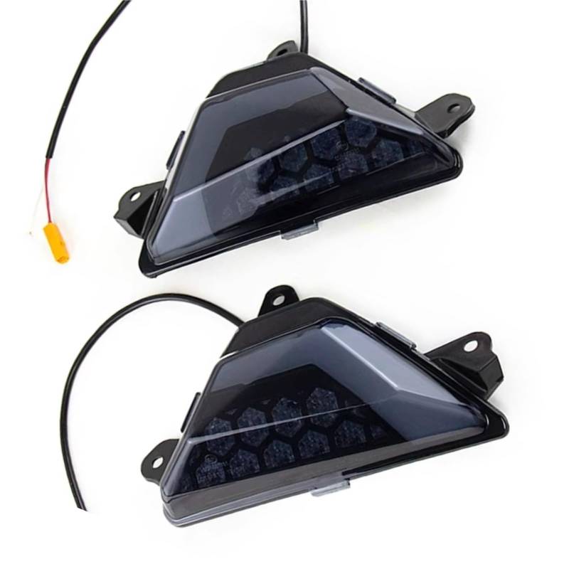 PQAWSFR Blinkerleuchten Kompatibel Mit Für Ninja Für 1000SX 2020 2021 2022 2023 Für ZX-25R 2021 2022 2023 Motorrad Links Rechts Blinker Kontrollleuchte von PQAWSFR