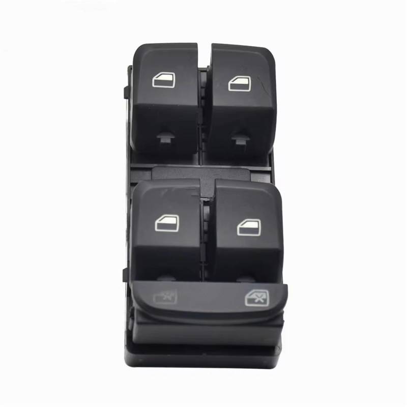 PQAWSFR Fensterheberschalter Kompatibel Mit Für A5 8TA 2009 2010 2011 2012 2013 2014 2015 2016 2017 Für Master Side Power Elektrische Fensterheber Control Switch Button OE:8K0 959 851D von PQAWSFR