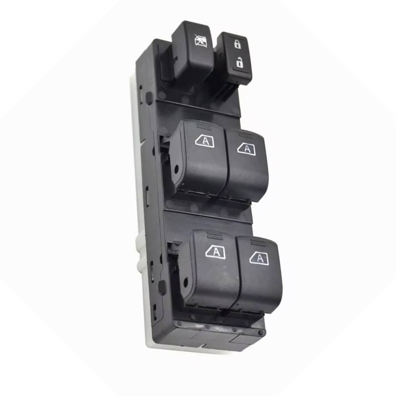 PQAWSFR Fensterheberschalter Kompatibel Mit Infiniti Für G25 QX56 2011 2012 Für Q40 2015 Für Master Electric Power Window Switch Button Console OE:25401-9N00D von PQAWSFR