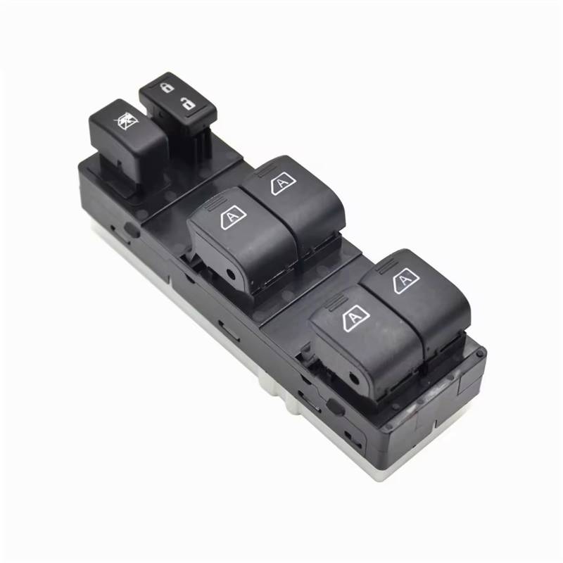 PQAWSFR Fensterheberschalter Kompatibel Mit Infiniti Für G35 G37 G25 Q40 2007 2008 2009 2010 2011 2012 2013 Für Master Electric Power Window Switch Button Console OE:25401-9N00D von PQAWSFR