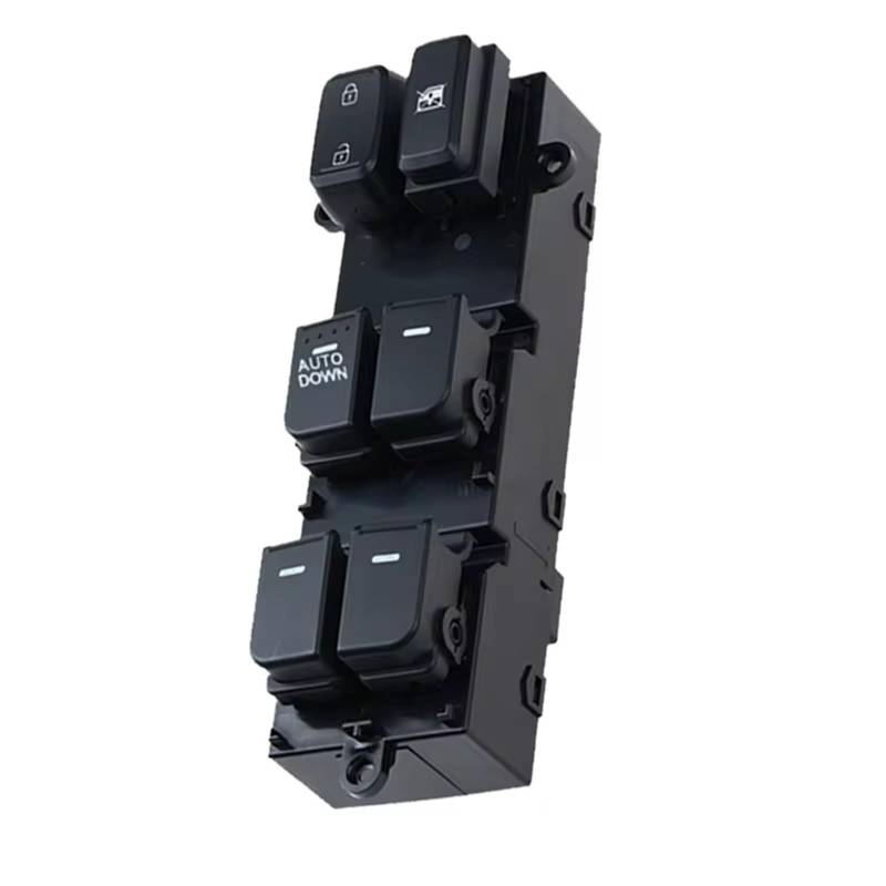 PQAWSFR Fensterheberschalter Kompatibel Mit Kia Für Optima K5 2011 2012 2013 Autofenster-Steuerschalter Elektrischer Fensterheber-Tastenschalter OE:93570-2K010 von PQAWSFR
