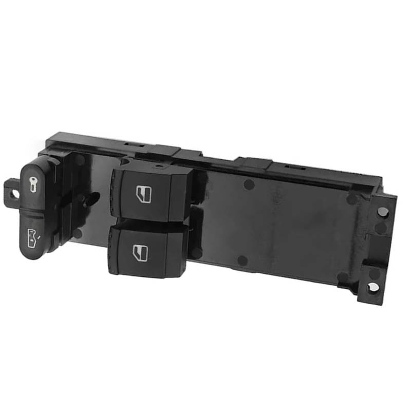 PQAWSFR Fensterheberschalter Kompatibel Mit Skoda Für Fabia 6Y2 6Y5 6Y3 1999 2000 2001 2002 2003 2004 2005 2006 2007 2008 Autofenster-Steuerschalter Fensterheber-Schalterknopf OE:1J3 959 857 von PQAWSFR