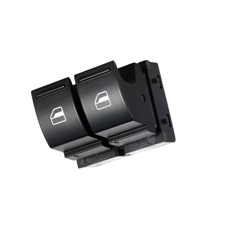 PQAWSFR Fensterheberschalter Kompatibel Mit VW Für Golf Plus 2003 2004 2005 2006 2007 2008 2009 Vorne Links Auto Fensterheber Schalter Taste OE:1K3 959 857A von PQAWSFR