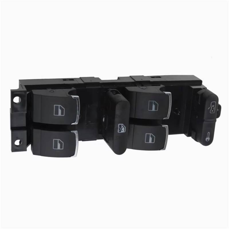 PQAWSFR Fensterheberschalter Kompatibel Mit VW Für Passat 1998 1999 2000 2001 2002 2003 2004 Fenstersteuerungsschalterknopf Automodifikation OE: 3BD 959 857 3BD959857 von PQAWSFR