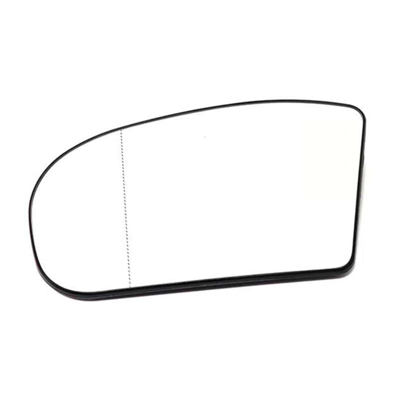 PQAWSFR Flügelspiegelglas Kompatibel Mit Benz Für C E-Klasse W203 C230 C240 ​​C280 C320 C350 2001–2007 W211 W203 2003–2006 Links Rechts Für Außenspiegel Glas Beheizt Fahrer Beifahrerseite(Left) von PQAWSFR