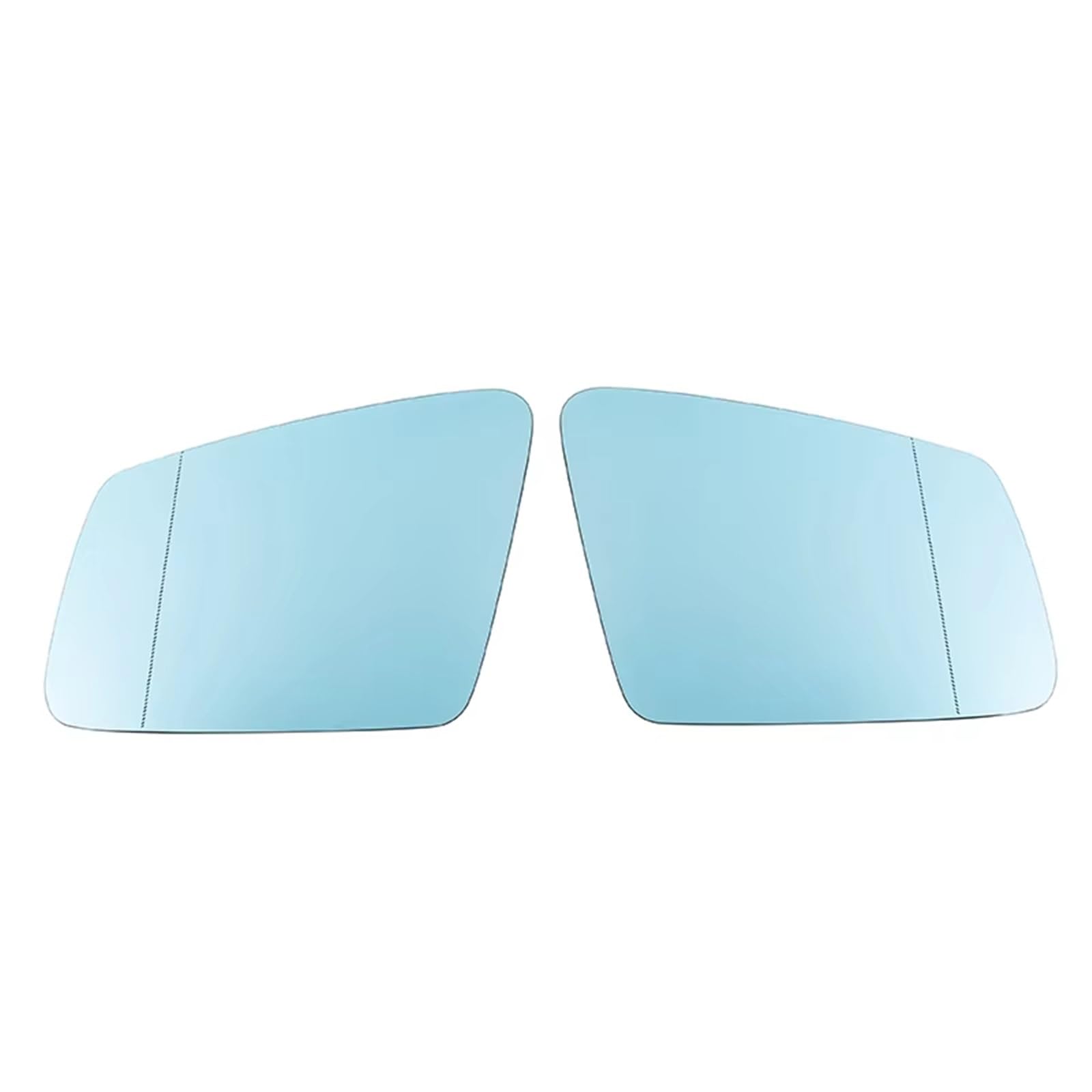 PQAWSFR Flügelspiegelglas Kompatibel Mit Benz Für C-Klasse W204 2007 2008 2009 2010 2011 2012 2013 Auto Rückspiegelglas Beheizter Spiegel Blau Autoteile(Left and Right) von PQAWSFR