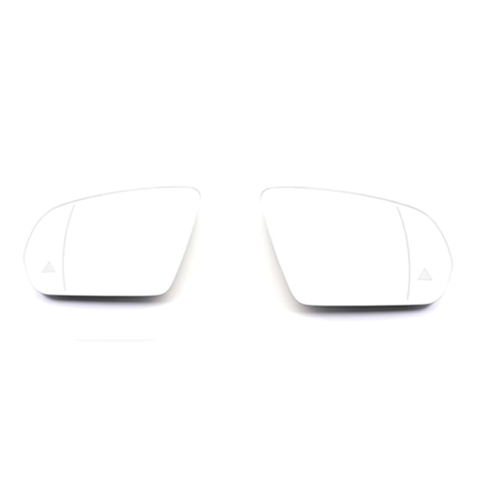 PQAWSFR Flügelspiegelglas Kompatibel Mit Benz S-Klasse W222 Ab 2014 Für Coupe C217 2015–2018 Beheizbarer Außenspiegel Mit Totem Winkel Glas Winkel Rückspiegel Links Und Rechts(Left and Right) von PQAWSFR