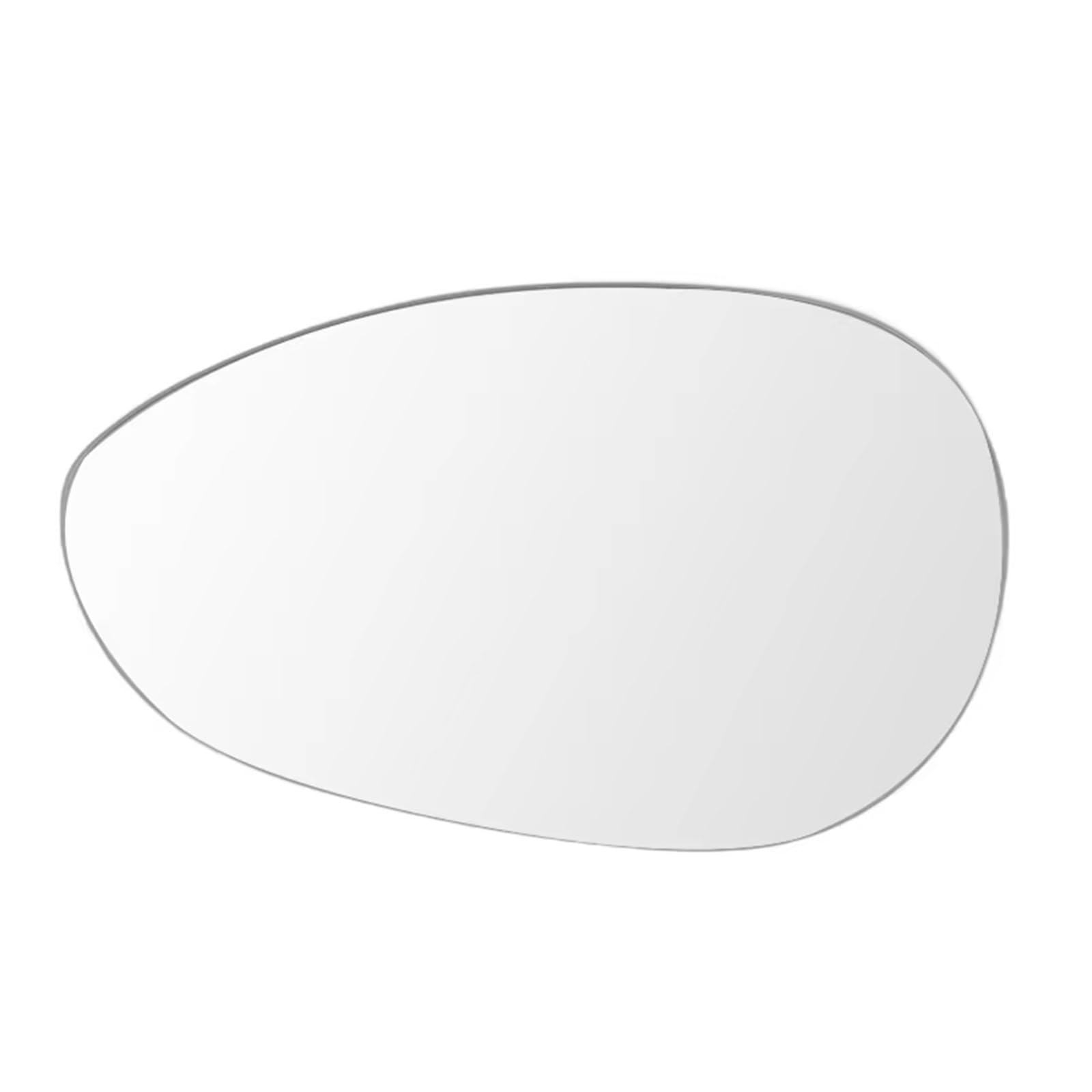 PQAWSFR Flügelspiegelglas Kompatibel Mit FIAT 500 500C 2007 2008 2009 2010–2023 Rechter Und Linker Seitenspiegel Rückspiegelglas Zubehör Beheizt Wasserdicht Große Sicht Blendfrei(Left) von PQAWSFR