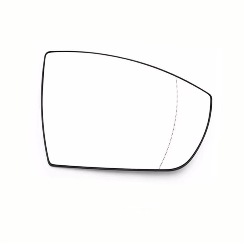 PQAWSFR Flügelspiegelglas Kompatibel Mit Ford Für Ecosport 2013 2014 2015 2016–2019 Rückspiegel Autozubehör Außenspiegel Reflektierende Glaslinse Keine Heizung(Right) von PQAWSFR