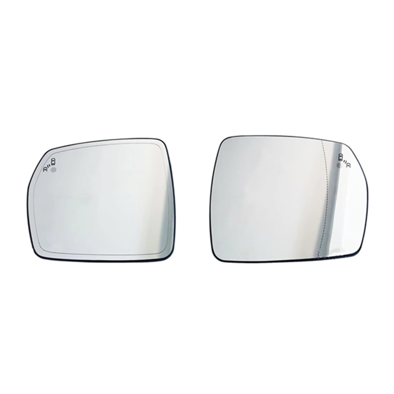 PQAWSFR Flügelspiegelglas Kompatibel Mit Ford Für Edge 2015 2016 2017 2018 2019 2020 Rückspiegel Automatischer Ersatz Für Toten Winkel BSM Seitenspiegelglas Kfz Außenzubehör(Left and Right) von PQAWSFR