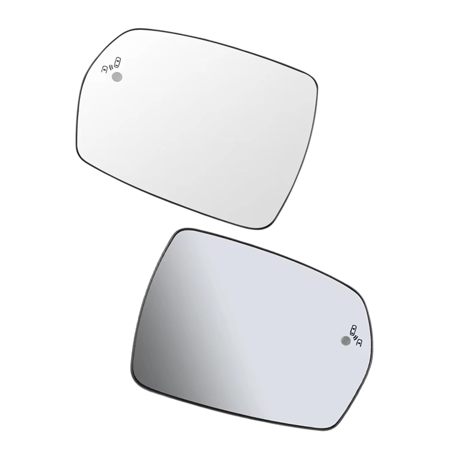 PQAWSFR Flügelspiegelglas Kompatibel Mit Ford Für Edge 2015 2016 2017 2018 2019–2021 US-Version Auto Links Rechts Seitenflügel Beheizter Rückspiegel Objektiv Glas Toter Winkel(Left and Right) von PQAWSFR