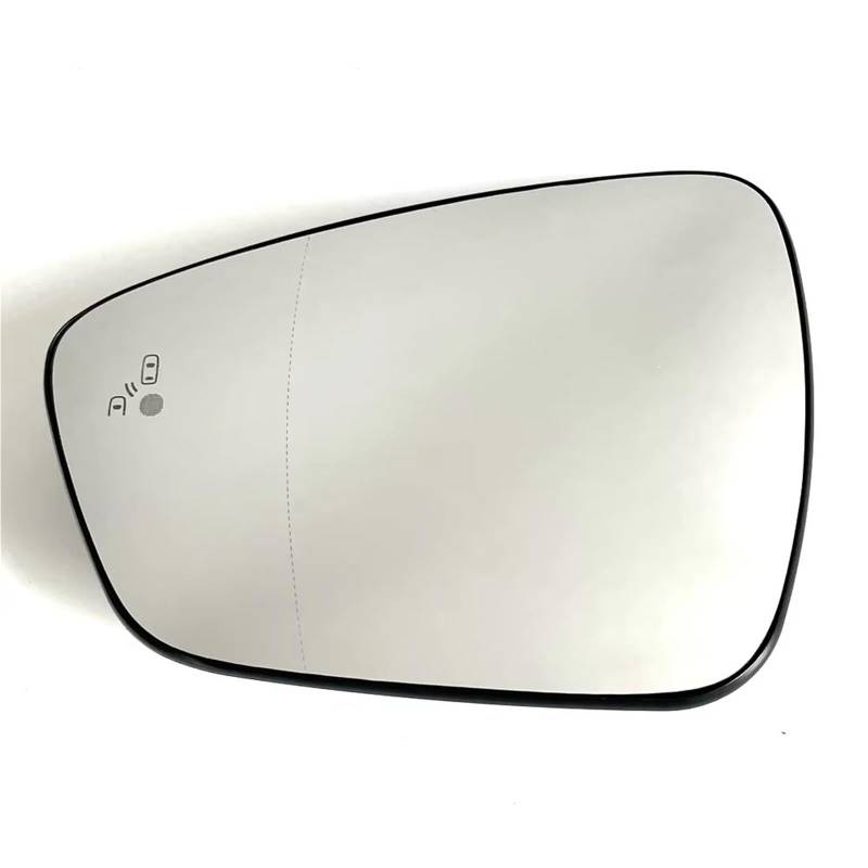 PQAWSFR Flügelspiegelglas Kompatibel Mit Ford Für Escape 2020 2021 2022 Auto Weitwinkel-beheiztes Spiegelglas Mit Toter-Winkel-Warnleuchte Auto-Außenzubehör(Left) von PQAWSFR