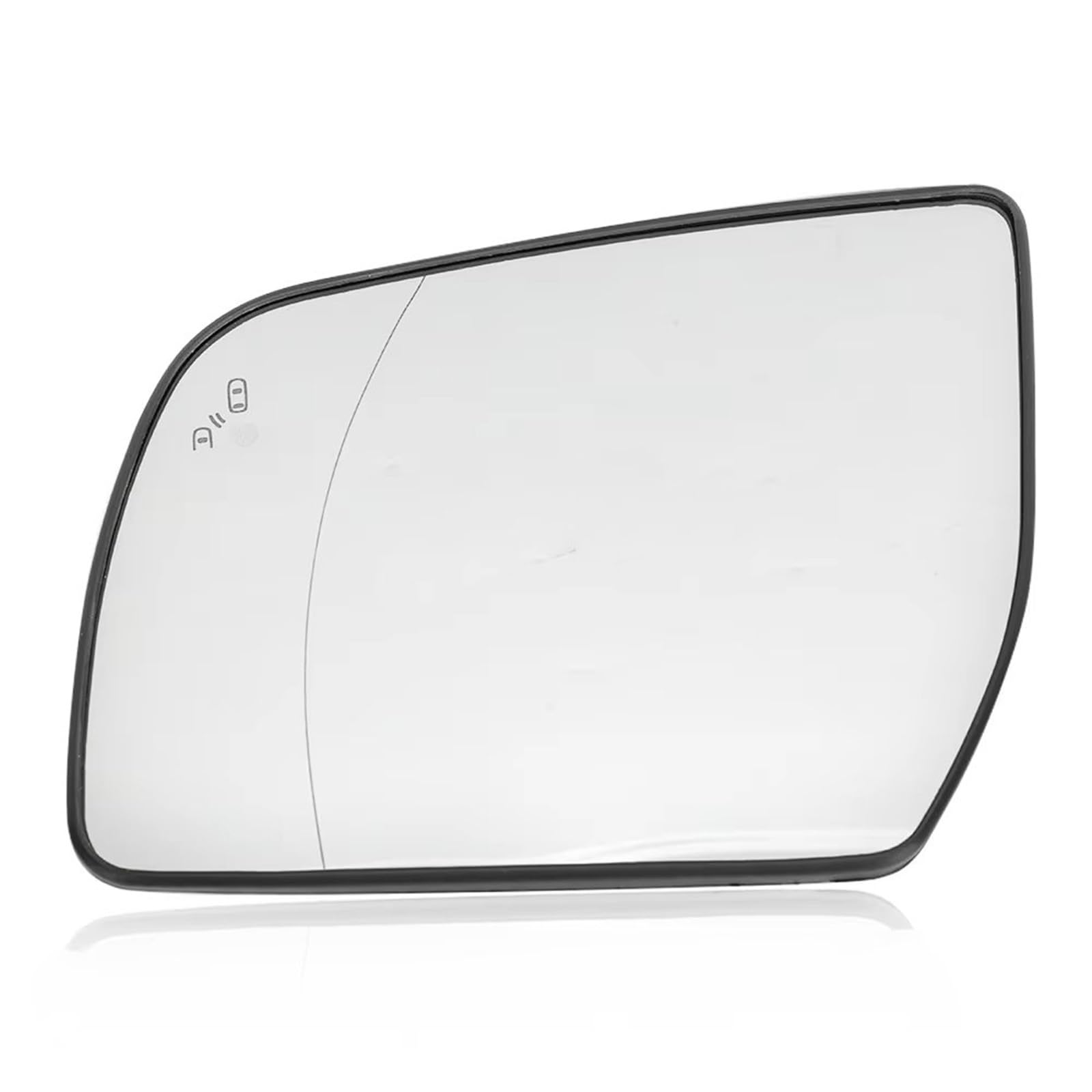 PQAWSFR Flügelspiegelglas Kompatibel Mit Ford Für Everest 2016 2017 2018 2019 2020 Auto-Seitenspiegel Beheizte Außenspiegel Glaslinse Toter Winkel Autozubehör(Left,Blind and Heated) von PQAWSFR