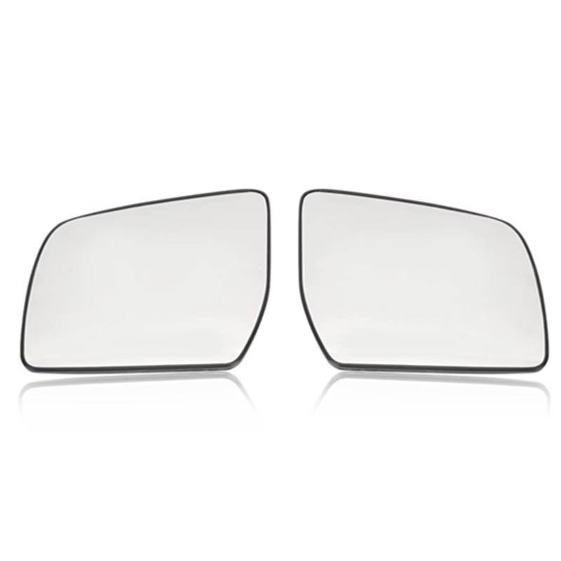 PQAWSFR Flügelspiegelglas Kompatibel Mit Ford Für Everest 2016 2017 2018 2019 2020 Auto-Seitenspiegel Beheizte Außenspiegel Glaslinse Toter Winkel Autozubehör(Left and Right,Heated) von PQAWSFR