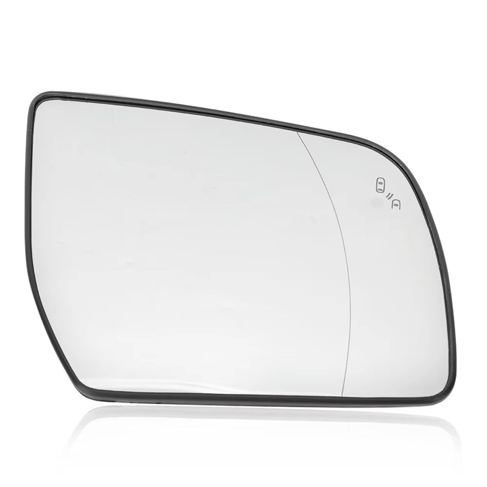 PQAWSFR Flügelspiegelglas Kompatibel Mit Ford Für Everest 2016 2017 2018 2019 2020 Auto-Seitenspiegel Beheizte Außenspiegel Glaslinse Toter Winkel Autozubehör(Right,Blind and Heated) von PQAWSFR