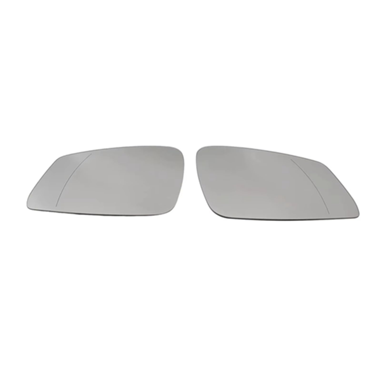 PQAWSFR Flügelspiegelglas Kompatibel Mit Für 3er GT 3GT F34 2013 2014 2015–2018 Auto Beheizbares Seitenspiegelglas Linse Türflügel Rückspiegelglas Auto Exterieur Zubehör(White,Left and Right) von PQAWSFR