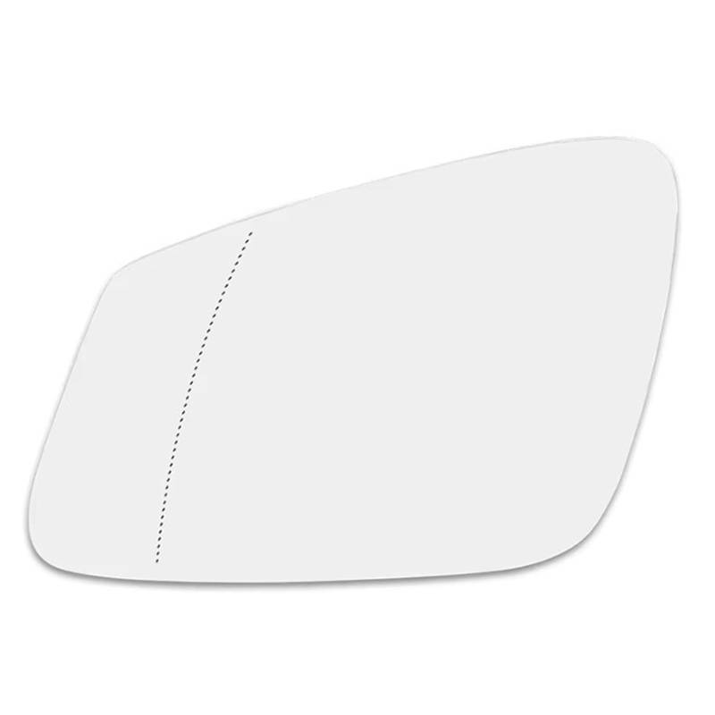 PQAWSFR Flügelspiegelglas Kompatibel Mit Für 6er F06 F12 F13 1 Stück Rückspiegelglas Beheizbares Seitentürglas Auto-Außenzubehör 51167251584 51167251583(Left) von PQAWSFR