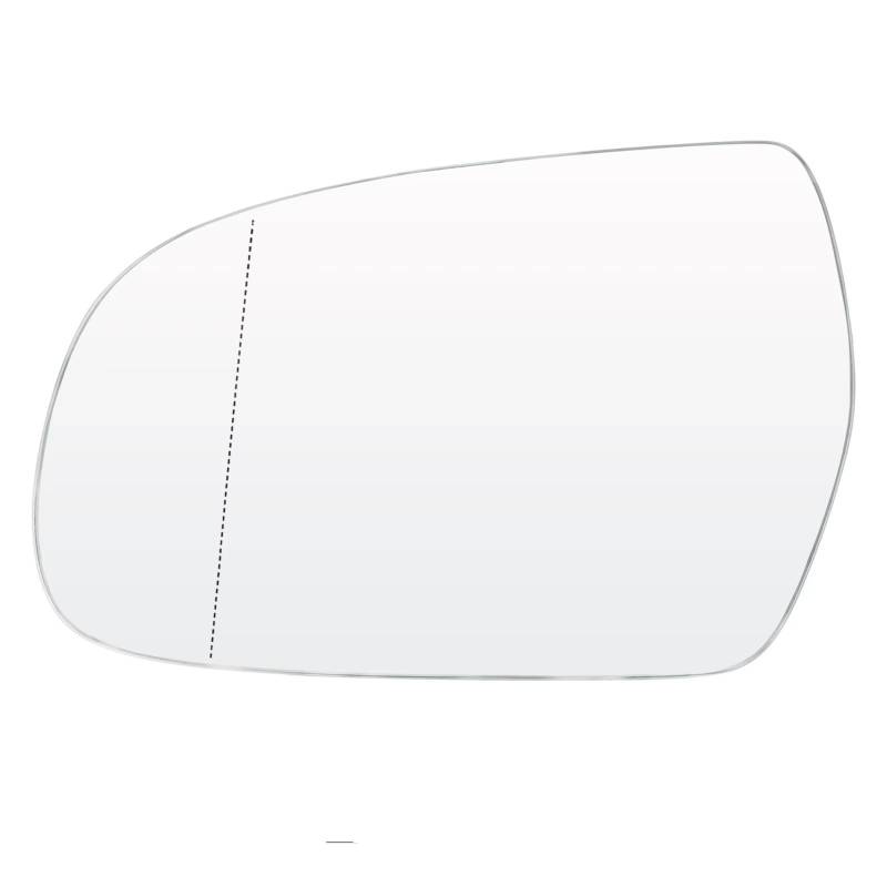 PQAWSFR Flügelspiegelglas Kompatibel Mit Für A3 Ambiente Für Cabrio 2-Türer 2011-2013 Links Rechts Fahrer Beifahrerseite Tür Außenspiegel Glas Beheizte Außenseite Asphärische Auto(Left) von PQAWSFR
