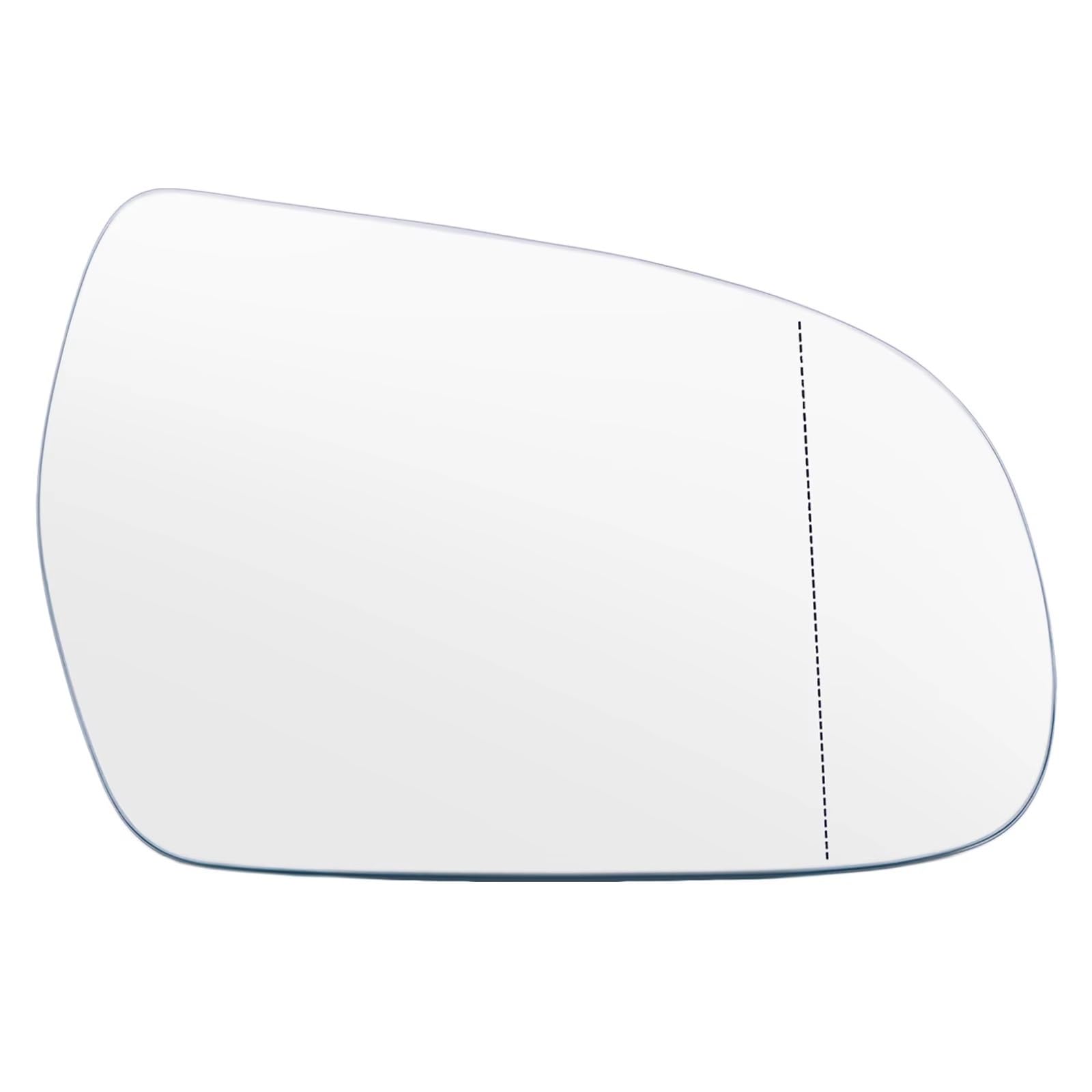 PQAWSFR Flügelspiegelglas Kompatibel Mit Für A3 S3 2010–2013 Für A4 B8 8K 2011–2016 Für S4 B8 8K 2009–2016 Seitenspiegel Glas Außenspiegel Für Aufkleben Auf Die Rückansicht Keine Basis(Right) von PQAWSFR