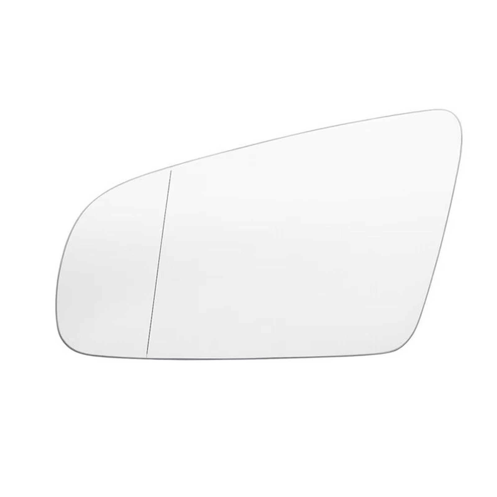 PQAWSFR Flügelspiegelglas Kompatibel Mit Für A4 B6 B7 2002 2003 2004–2008 Seitlich Beheiztes Spiegelglas Linse Türflügel Rückspiegelglas 8E0857535E 8E0857536E(White,Left) von PQAWSFR