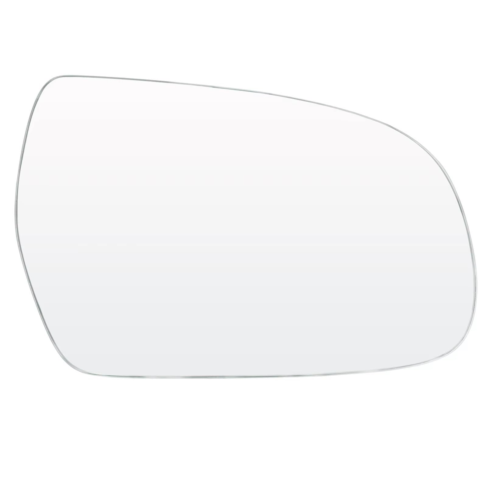 PQAWSFR Flügelspiegelglas Kompatibel Mit Für A4 Komfort Premium 2010–2016 Links Rechts Fahrer Beifahrerseite Tür Außenspiegel Glas Beheizt Außen Asphärisch Auto(Right) von PQAWSFR