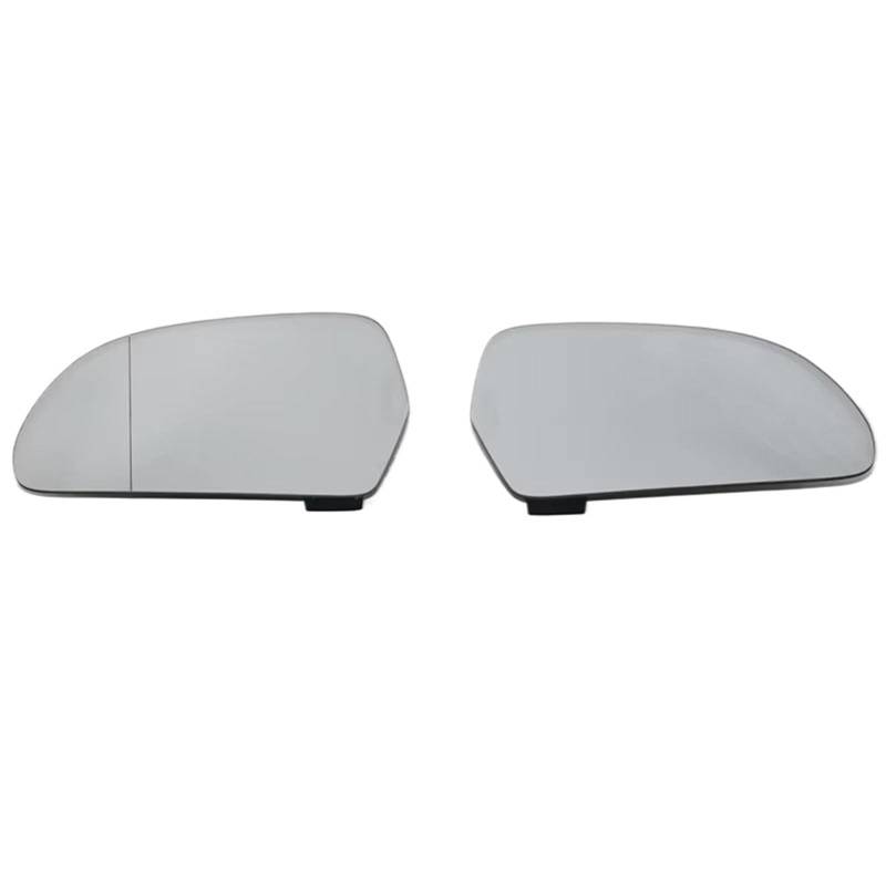 PQAWSFR Flügelspiegelglas Kompatibel Mit Für A6 C6 A8 S4 A5S5 4F0 857 535AF Beheizte Seite Spiegel Glas Rückansicht Rückspiegel Glas Tür Für Flügel Spiegel Auto Teile(Left and Right) von PQAWSFR