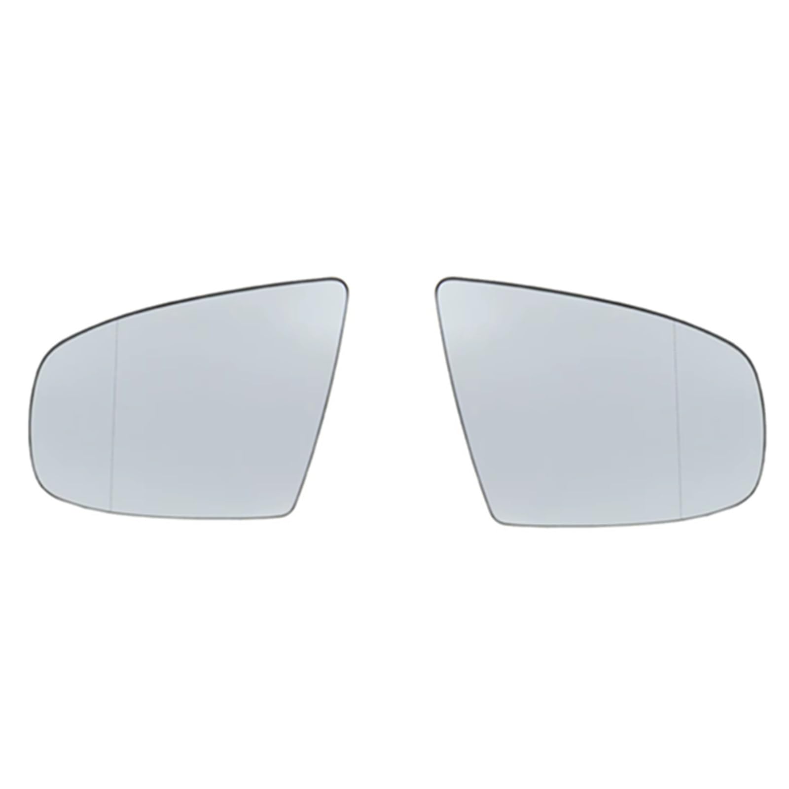PQAWSFR Flügelspiegelglas Kompatibel Mit Für X5 E70 2007–2013 Für X6 E71 2008–2014 Mit Kabelbaum Beheiztem Einstellglas Für Den Rückspiegel 51167174981 51167174982(Left and Right) von PQAWSFR