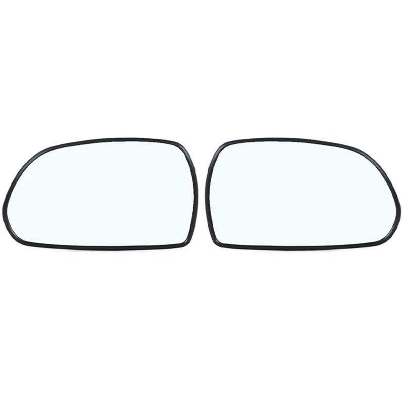 PQAWSFR Flügelspiegelglas Kompatibel Mit Hyundai Für Elantra 2004 2005 2006 Außenrückspiegelglas Türseitenspiegelglas Rückspiegelglas Auto Außenzubehör 87621D2100 87611D2100(Left and Right) von PQAWSFR