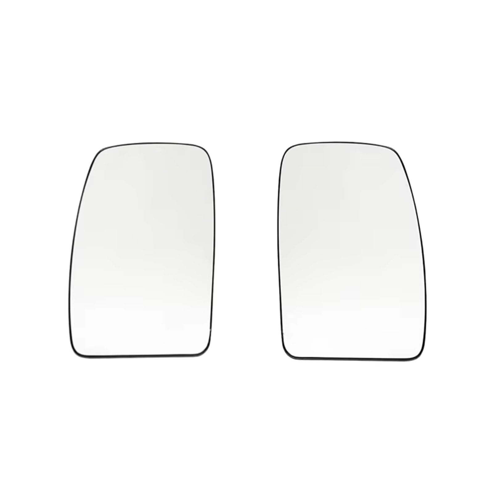 PQAWSFR Flügelspiegelglas Kompatibel Mit Nissan Für NV400 2011 2012 2013 2014 2015 2016 2017–2020 Seitenspiegelgläser Rechter Außenspiegel Glas Beheizter Rückspiegel Autoteile(Left and Right) von PQAWSFR