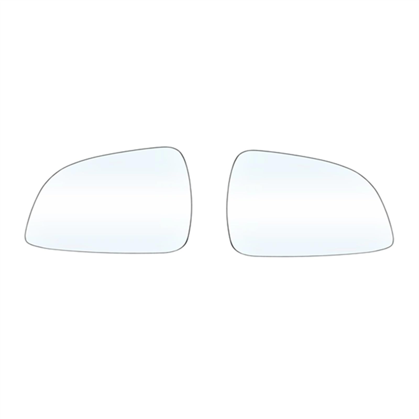 PQAWSFR Flügelspiegelglas Kompatibel Mit Opel Für Astra H 2009–2011 Links Und Rechts Seitentür Außenspiegel Glas Beheizt Konvex Rückansicht Mit Platte Autoteile(Left and Right) von PQAWSFR