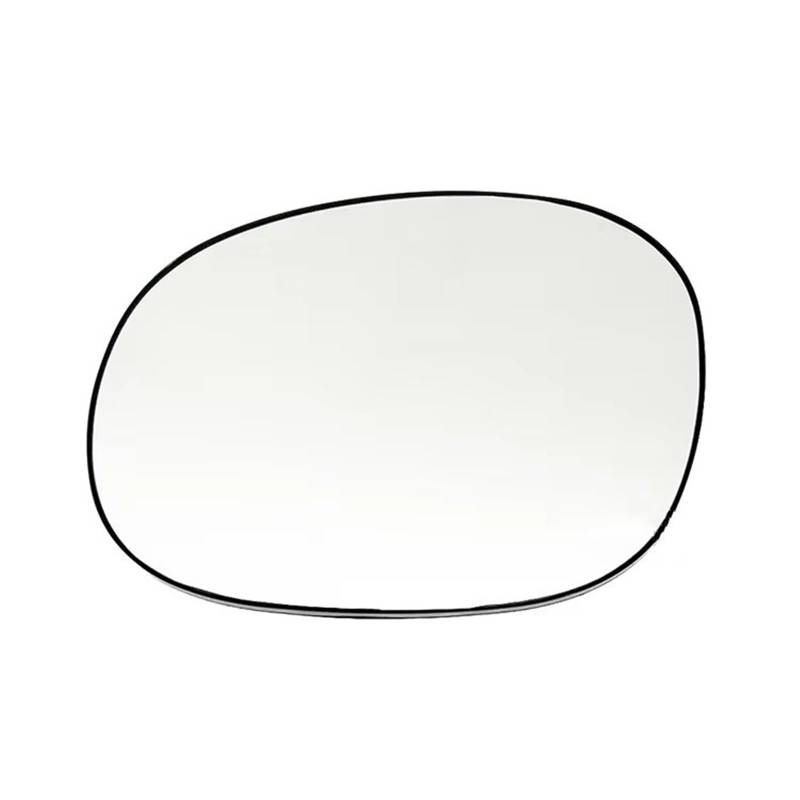 PQAWSFR Flügelspiegelglas Kompatibel Mit Peugeot 206 1998 1999-2008 1007 2005-2009 Beheiztes Auto Seitenspiegelglas Links Rechts Rückspiegel Ersetzen Auto Außenzubehör(Left) von PQAWSFR