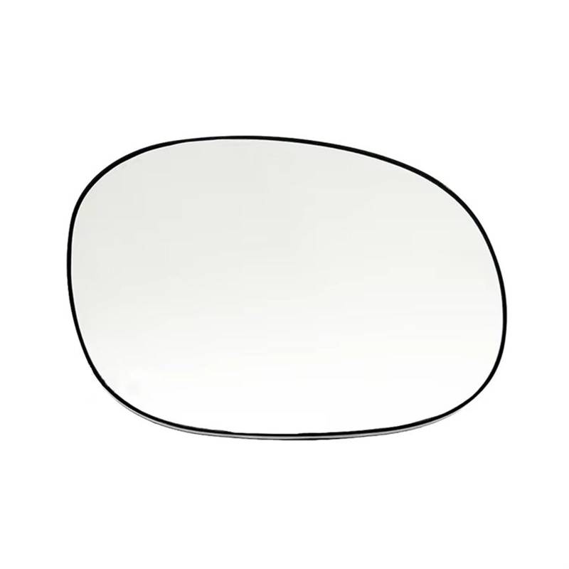 PQAWSFR Flügelspiegelglas Kompatibel Mit Peugeot 206 1998 1999-2008 1007 2005-2009 Beheiztes Auto Seitenspiegelglas Links Rechts Rückspiegel Ersetzen Auto Außenzubehör(Right) von PQAWSFR