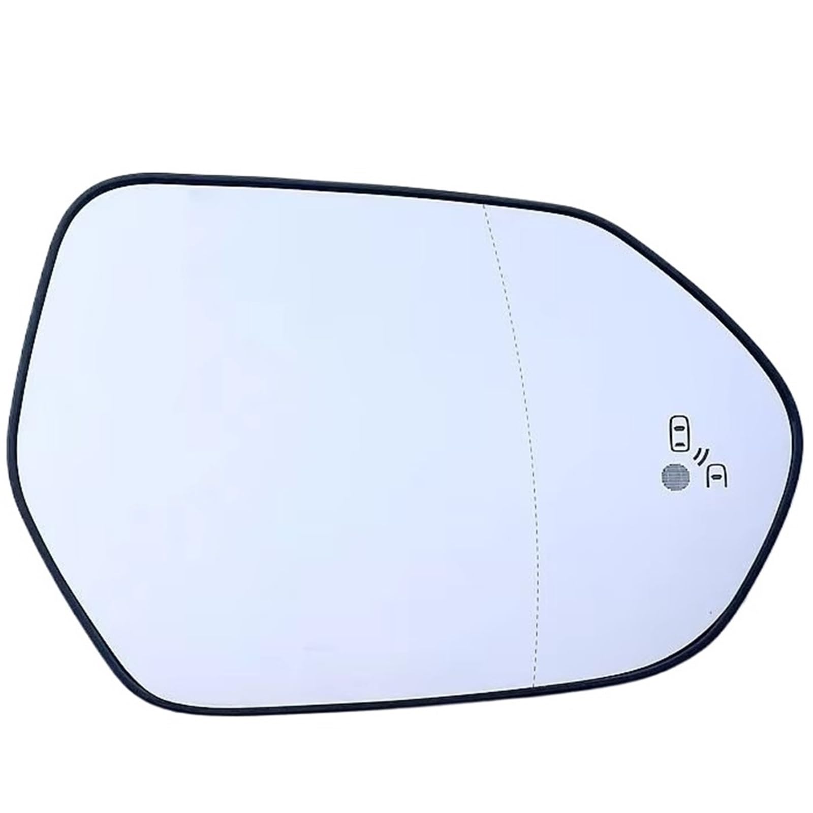 PQAWSFR Flügelspiegelglas Kompatibel Mit Toyota Für Prius 2015 2016 2017–2020 Für Camry 2018 2019–2020 Weitwinkel-beheiztes Autospiegelglas Kfz-Zubehör(Right,Blind Spot) von PQAWSFR