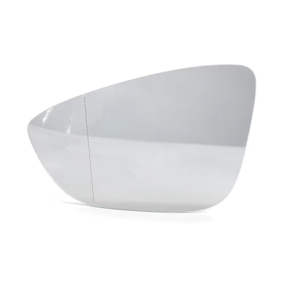 PQAWSFR Flügelspiegelglas Kompatibel Mit VW Für CC Für EOS Für Scirocco 2009–2017 Beheizter Seitenrückspiegel Aus Glas Autoseitenspiegel Autotür Außenspiegel Rückspiegel(Left) von PQAWSFR