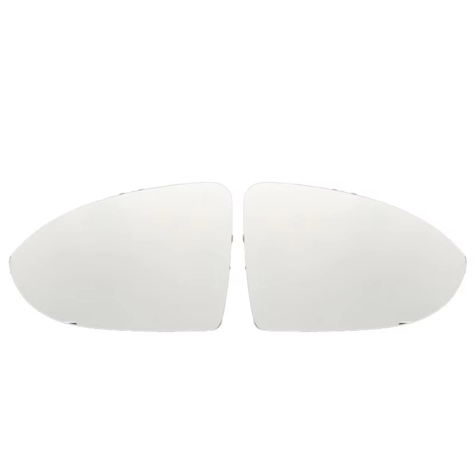 PQAWSFR Flügelspiegelglas Kompatibel Mit VW Für Golf 7 VII Für MK7 MQB 5G 2013-2019 Auto Ersatz Links Rechts Rückspiegel Beheizte Außen Winkel Spiegel Glas Auto Teile(Left and Right) von PQAWSFR