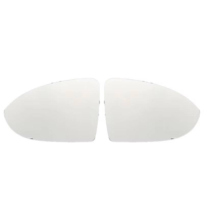 PQAWSFR Flügelspiegelglas Kompatibel Mit VW Für Golf 7 VII Für MK7 MQB 5G 2013-2019 Auto Ersatz Links Rechts Rückspiegel Beheizte Außen Winkel Spiegel Glas Auto Teile(Left and Right) von PQAWSFR