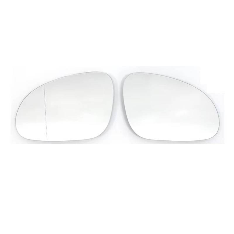 PQAWSFR Flügelspiegelglas Kompatibel Mit VW Für Golf Für MK5 2003 2004 2005 2006 2007 2008 Beheizter Außenspiegelglas Für Die Linke Und Rechte Türseite Rückspiegel Auto Außenzubehör(Left and Right) von PQAWSFR