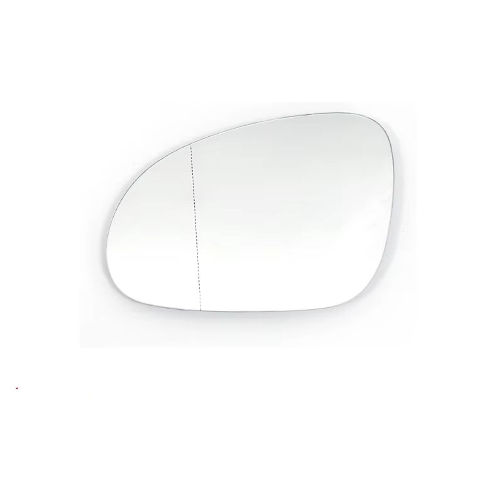 PQAWSFR Flügelspiegelglas Kompatibel Mit VW Für Golf6 GTI6 MK6 2009 2010 2011 2012 2013 Auto Seitenspiegel Beheiztes Glas Autotür Für Außenspiegel Seitenrückspiegel Teile Zubehör(Left) von PQAWSFR