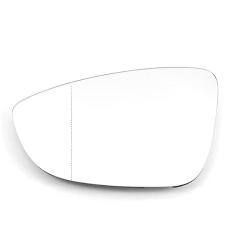 PQAWSFR Flügelspiegelglas Kompatibel Mit VW Für J&etta Für MK6 2011 2012 2013–2017 Für Passat B7 2010–2015 Links Und Rechts Beheizter Außenspiegel Glasrückspiegel(Left) von PQAWSFR