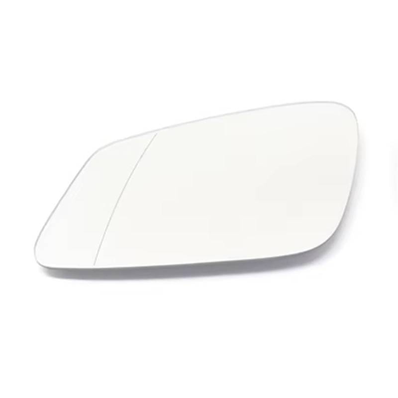 PQAWSFR Flügelspiegelglas Kompatibel Mit X1 E84 LCI 2013–2015 F48 2016–2023 X2 F39 2018–2023 Linke Rechte Türseite Beheizter Außenspiegel Glas Rückspiegel Autoteile(White,Left) von PQAWSFR