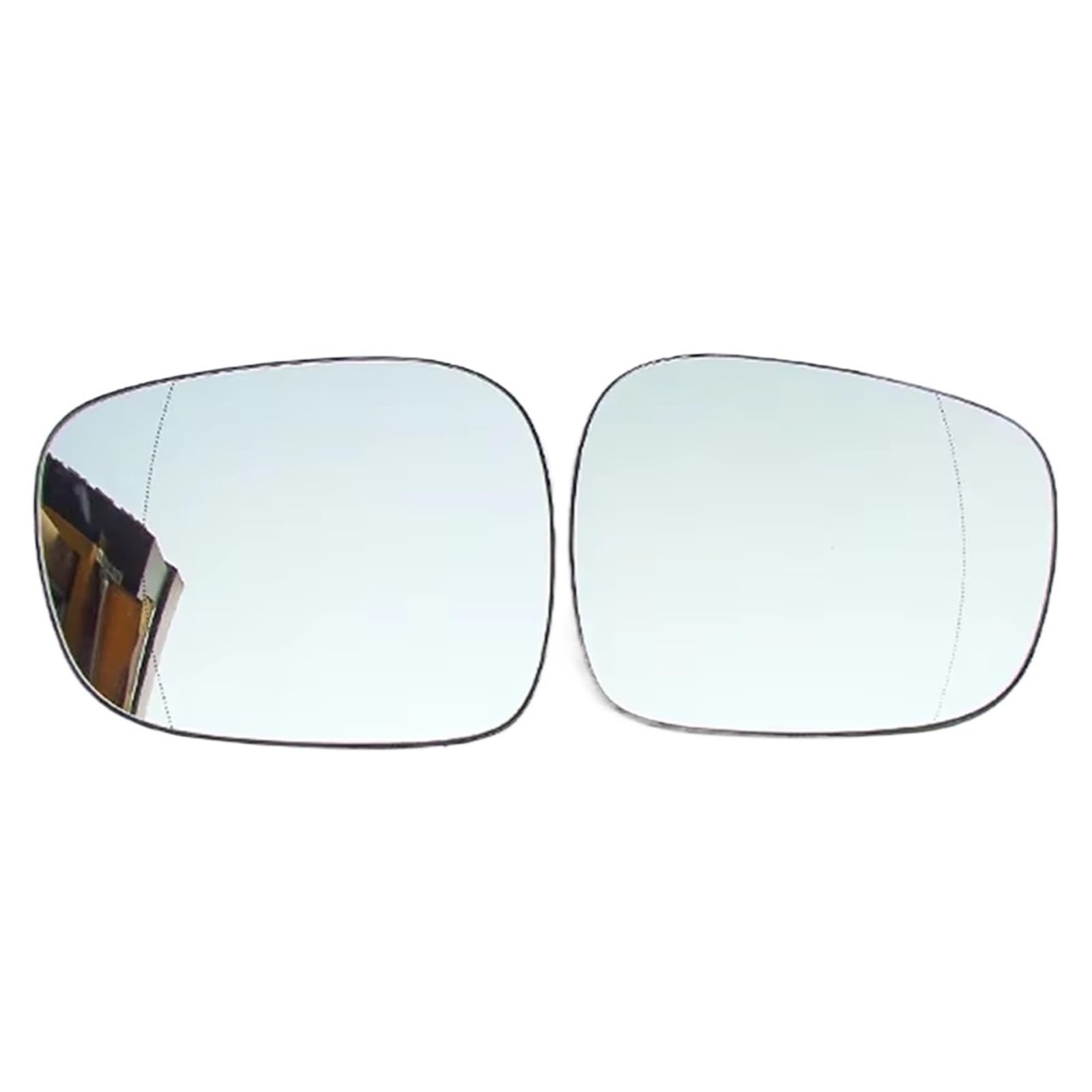 PQAWSFR Flügelspiegelglas Kompatibel Mit X3 F25 2010 2011 2012 2013 Auto Außenseitenzubehör Rückspiegellinse Äußere Reflektierende Glaslinse Mit Beheizten Autoteilen(Left and Right) von PQAWSFR