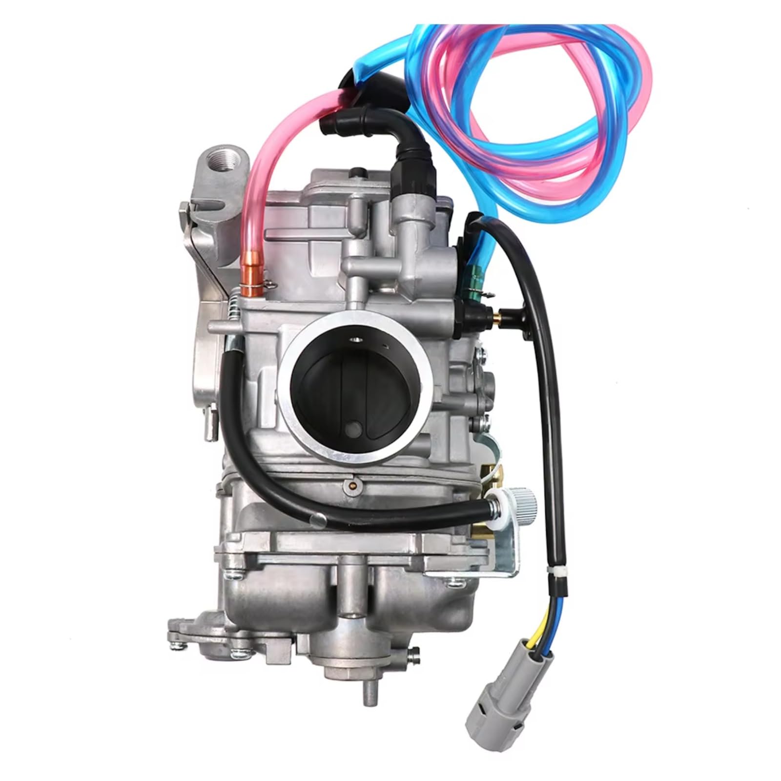 PQAWSFR Kraftstoffsystem Vergaser Für CRF450R 2002-2008 Für CFR450X 2005-2017 Für TRX450R Für Sportrax ES 2006-2014 FCR40mm Motorcycle Carb Modified Carburetor(Black) von PQAWSFR
