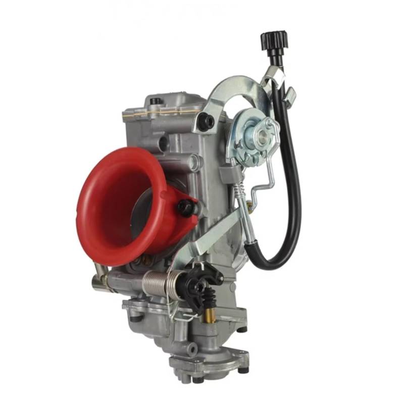 PQAWSFR Kraftstoffsystem Vergaser Für FCR28 31 33 35 37 39 41mm Carburador Motores Motorrad Vergaser Motorrad Moto Carb Universal Motorrad Zubehör(39mm) von PQAWSFR