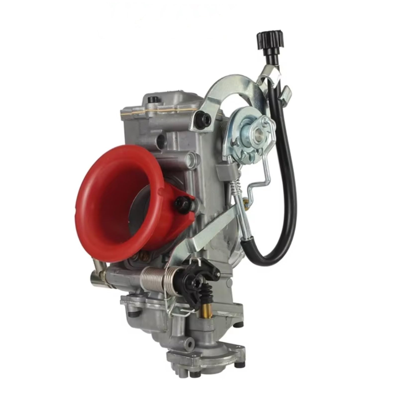 PQAWSFR Kraftstoffsystem Vergaser Für FCR28 31 33 35 37 39 41mm Carburador Motores Motorrad Vergaser Motorrad Moto Carb Universal Motorrad Zubehör(41mm) von PQAWSFR