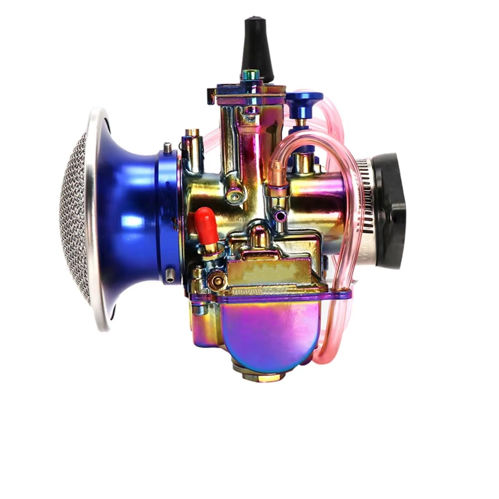 PQAWSFR Kraftstoffsystem Vergaser Für PWK 21 24 26 28 30 32 34mm 50-250cc Motorrad Vergaser 3Pcs Set Vergaser Adapter Luftfilter mit Mesh Universal Zubehör(32mm) von PQAWSFR