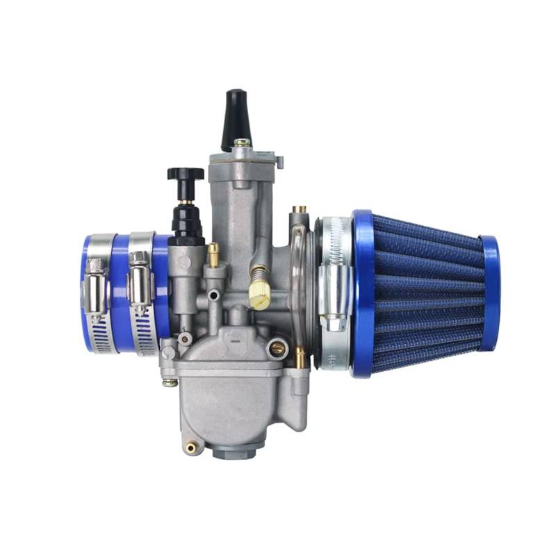 PQAWSFR Kraftstoffsystem Vergaser Für PWK 21 24 26 28 30 32 34mm Vergaser Luftfilter Ansaugkrümmer Boot Halter Für ATV Roller Moto 1PC Motorrad Zubehör(26mm) von PQAWSFR