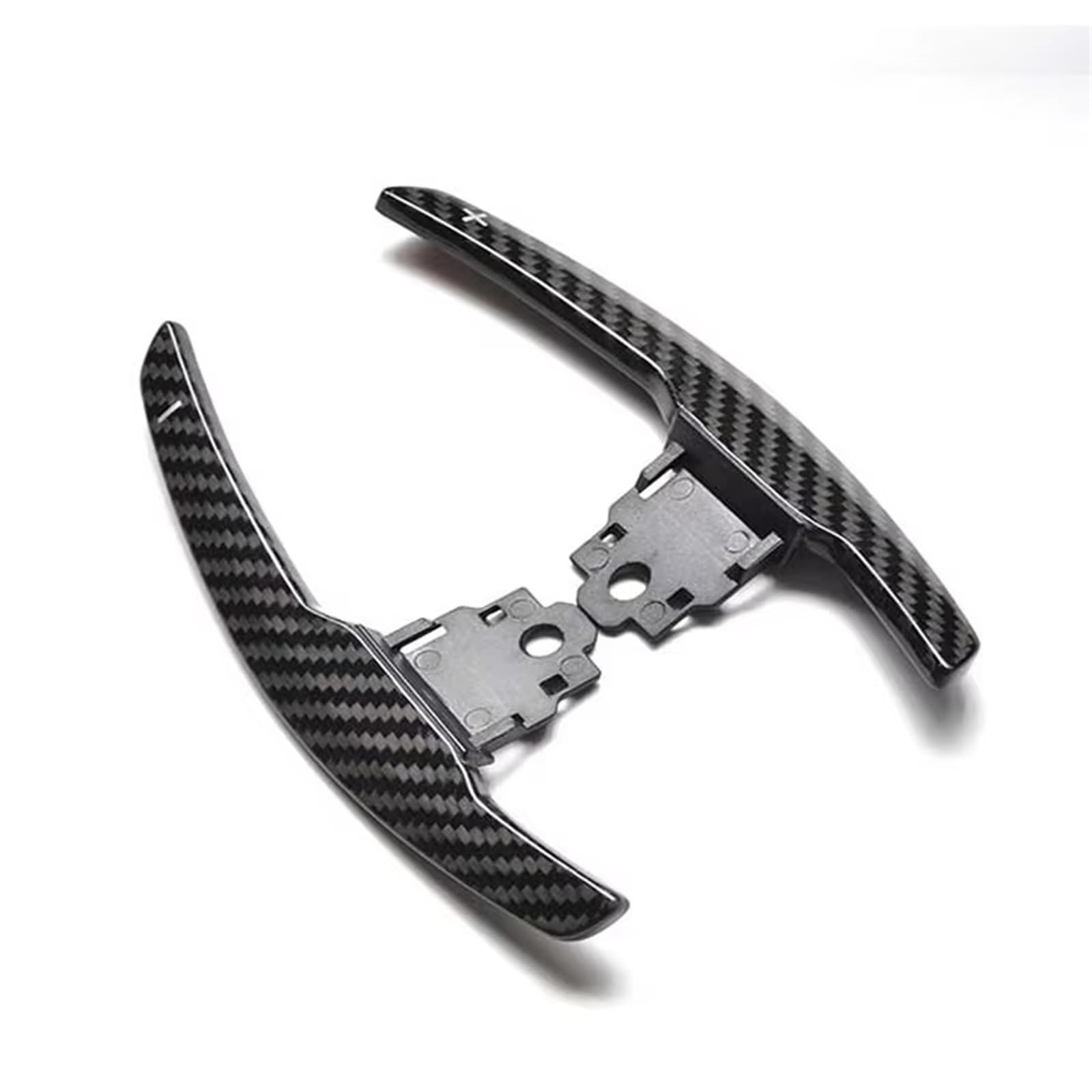 PQAWSFR Lenkrad Schaltwippen Kompatibel Mit Für 3 4 5 GT F34 F32 F33 F36 F07 F80 M3 F82 F83 M4 F12 F13 F06 M6 2014–2020 Lenkrad-Schaltwippenverlängerung(Glossy Black B) von PQAWSFR