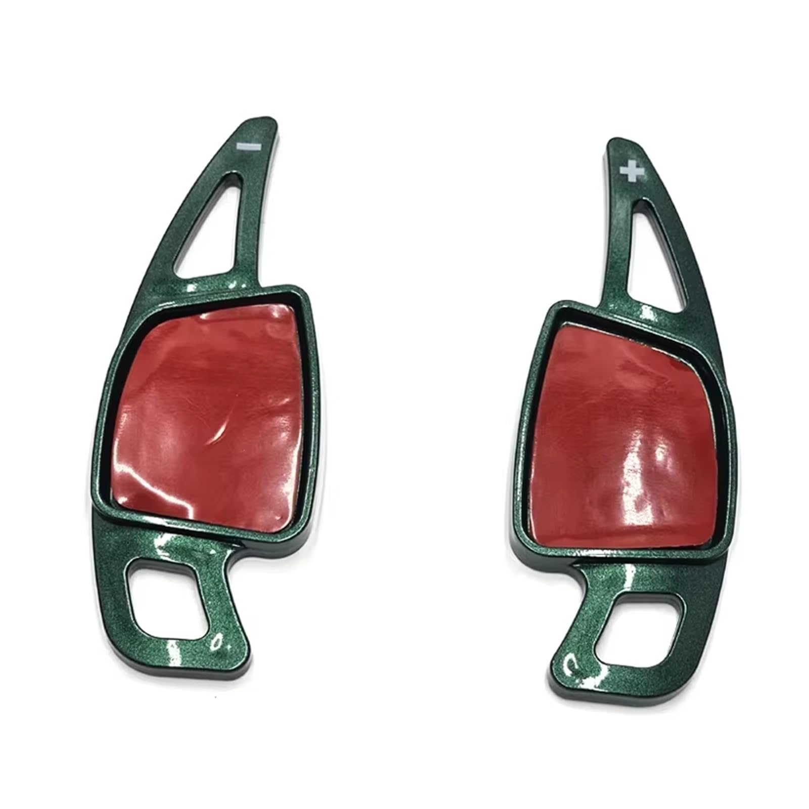 PQAWSFR Lenkrad Schaltwippen Kompatibel Mit Für A6 A7 S6 S7 A8 2019 2020 2021 Auto-Lenkrad-Schaltpaddel-Abdeckungsverlängerung Schaltwippen Zubehör(Green) von PQAWSFR