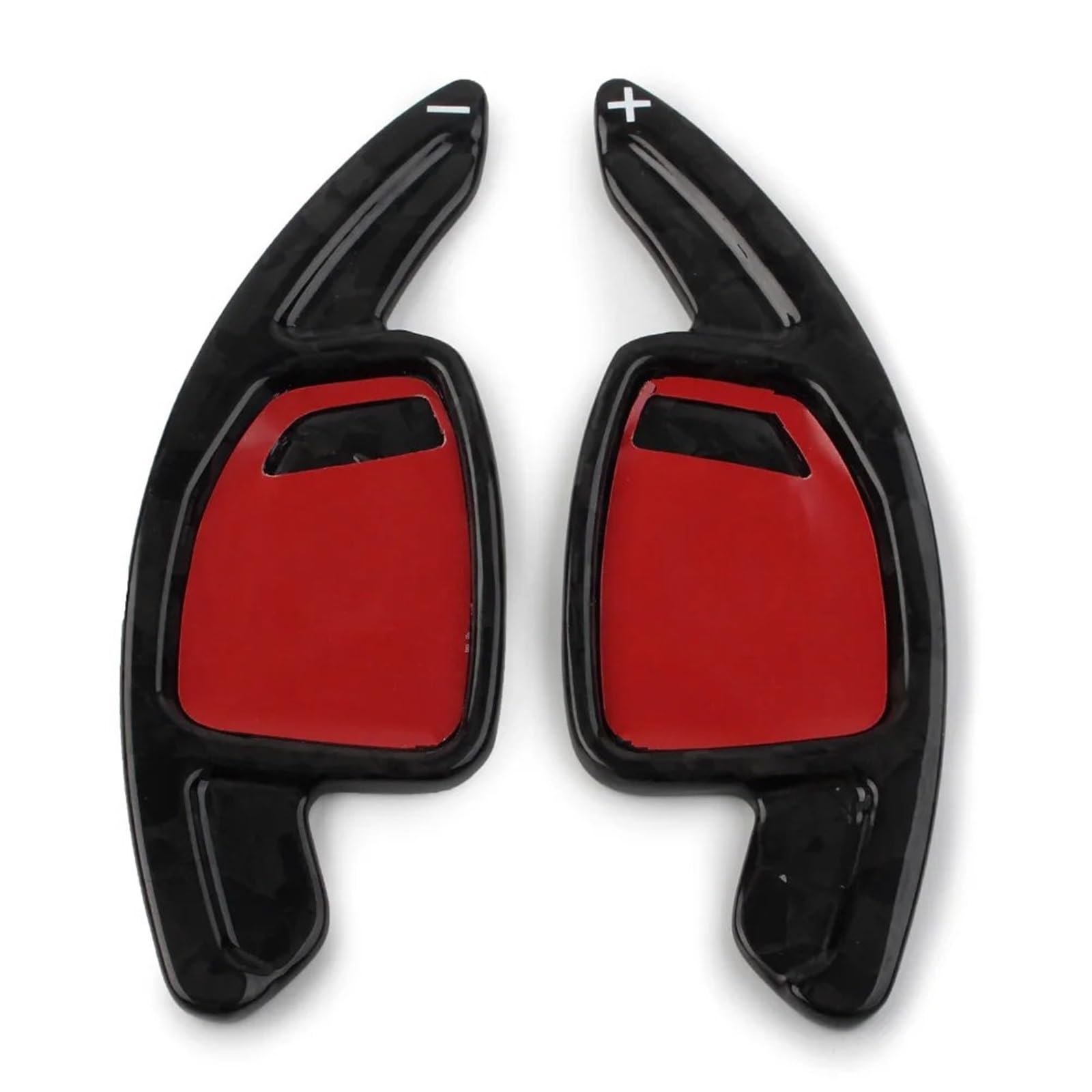 PQAWSFR Lenkrad Schaltwippen Kompatibel Mit Für RS4 RS5 RS7 2020–2022 Für RS6 2019–2022 Auto-Lenkrad-Schaltpaddel-Verlängerung Schaltpaddel-Zubehör(Forged Pattern) von PQAWSFR